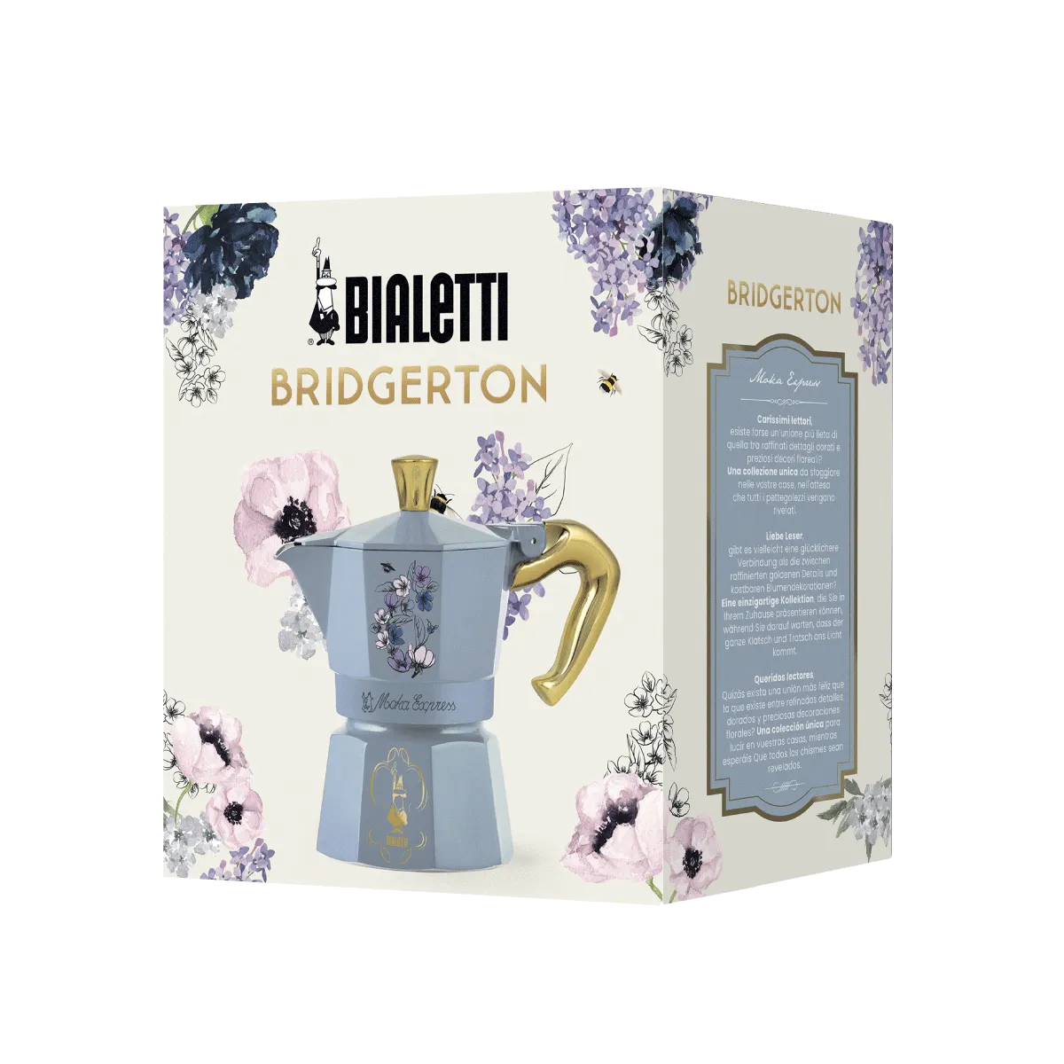 Bialetti X Netflix - Bridgerton Moka Express